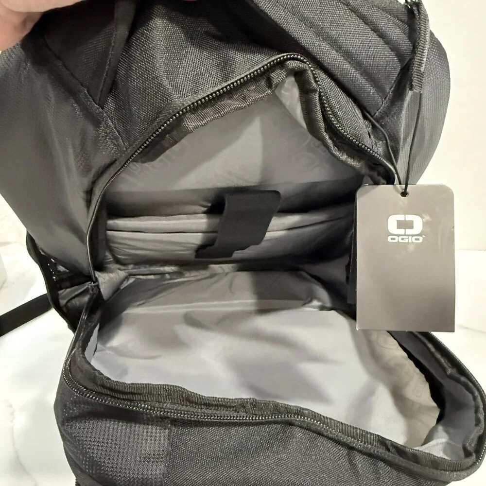 OGIO Calloway Laptop Backpack Padded Black Dollar Tree Travel Work School‎ NEW